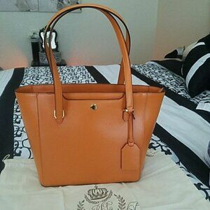LIKE NEW-   RALPH LAUREN LEATHER BAG